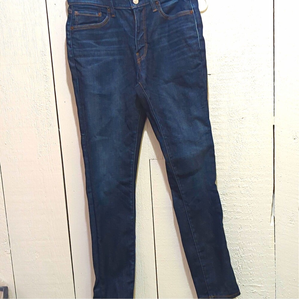 Lucky Brand Men’s 110 Slim Fit Dark Wash Blue Denim Jeans Low Rise 5-Pocket